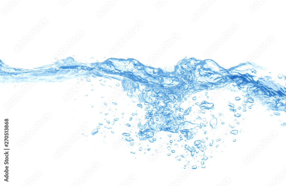Water splash,water splash isolated on white background,blue water splash, Water splash,water splash isolated on white background,blue water splash,