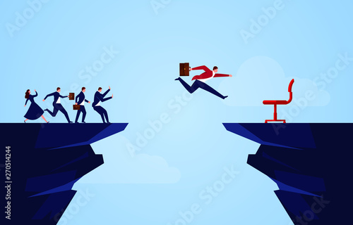 Leadership, courage to compete