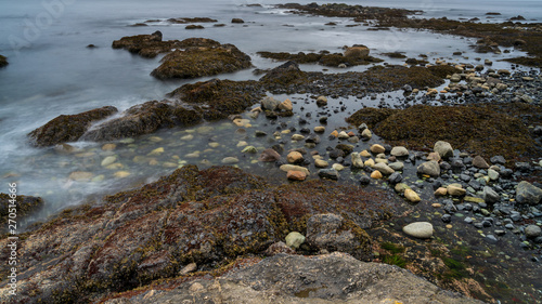 The Rocky Coast of Crescent Bay On The Ocean