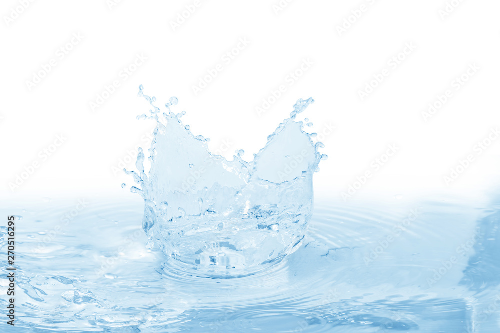 Water splash,water splash isolated on white background,blue water splash, Water splash,water splash isolated on white background,blue water splash,