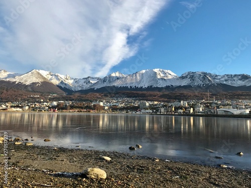 Bild auf Leinwand Otoño en ushuaia