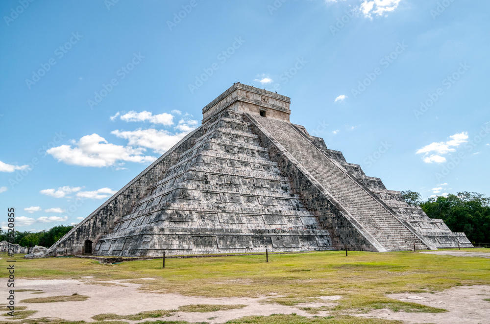 Castillo de Kukulkan en Chichen Itza