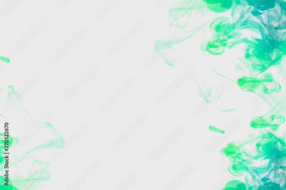 Color drop in water, photographed in motion Color drop in water, photographed in motion