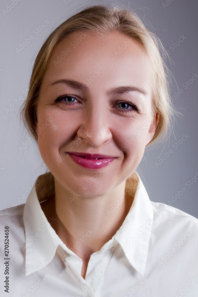 Young smiling woman