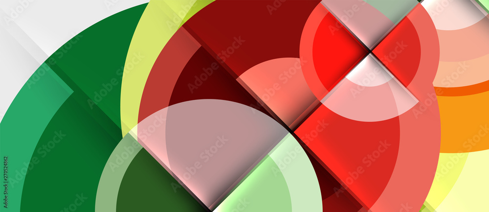 Circular geometrical design template Circular geometrical design template