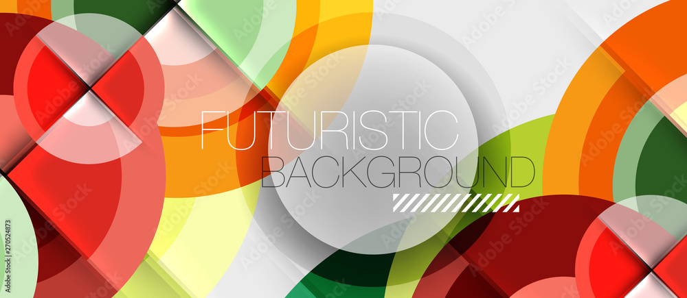 Circular geometrical design template Circular geometrical design template