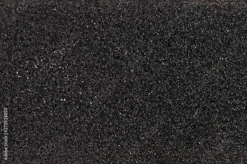 Texture sponge for shoes black © droidfoto