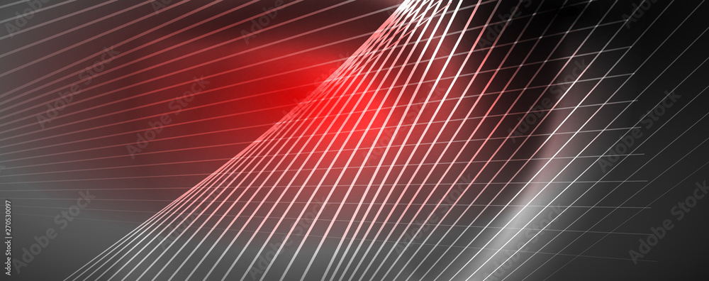 Color light with lines, outer space background, bright rays Color light with lines, outer space background, bright rays