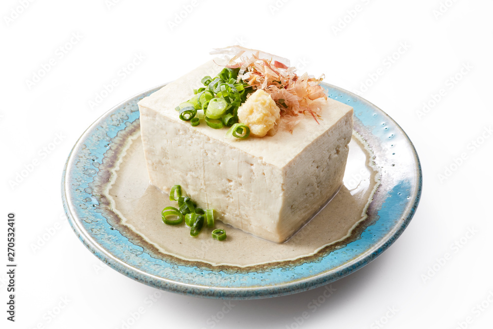 島豆腐-沖縄料理-切り抜き-影イキ