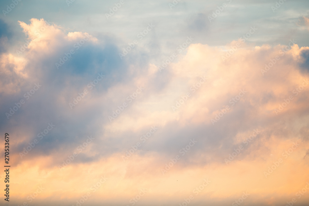 Obraz premium Sky with clouds