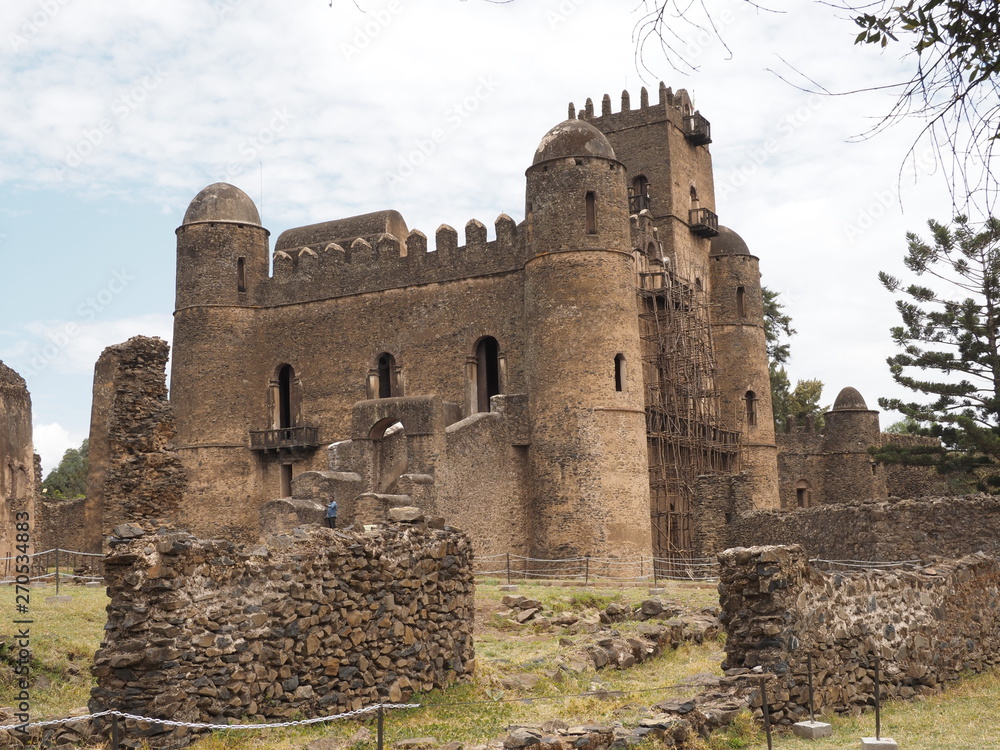 The Imperial Palace Complex Fasil Ghebbi, called The Imperial Palace Complex Fasil Ghebbi, called