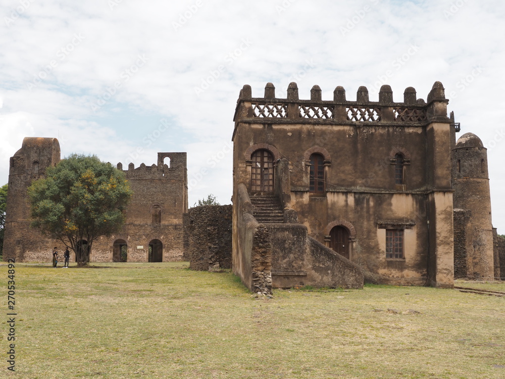 The Imperial Palace Complex Fasil Ghebbi, called 