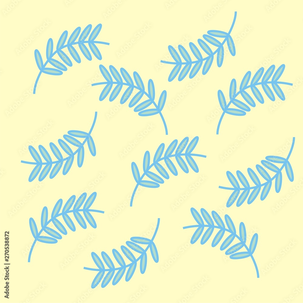 abstract background with blue ears abstract background with blue ears