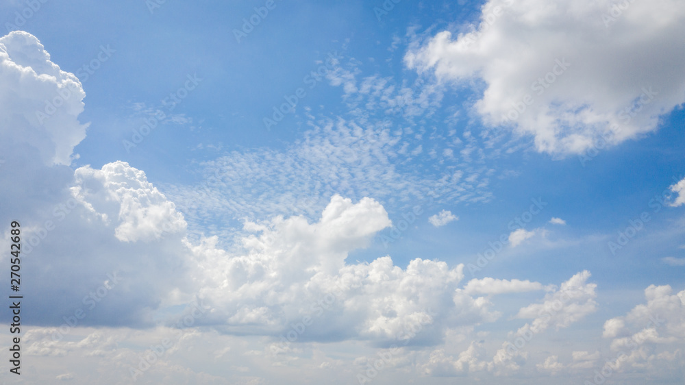 Blue sky background with clouds Blue sky background with clouds