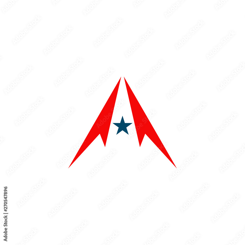 Initial A letter logo design vector template Initial A letter logo design vector template
