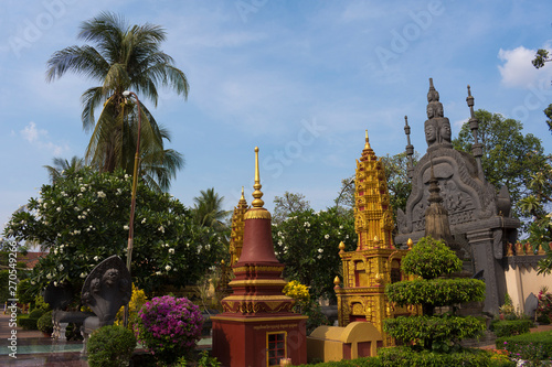 Wat Preah Prom Rath Temple, Siem Reap, Cambodia