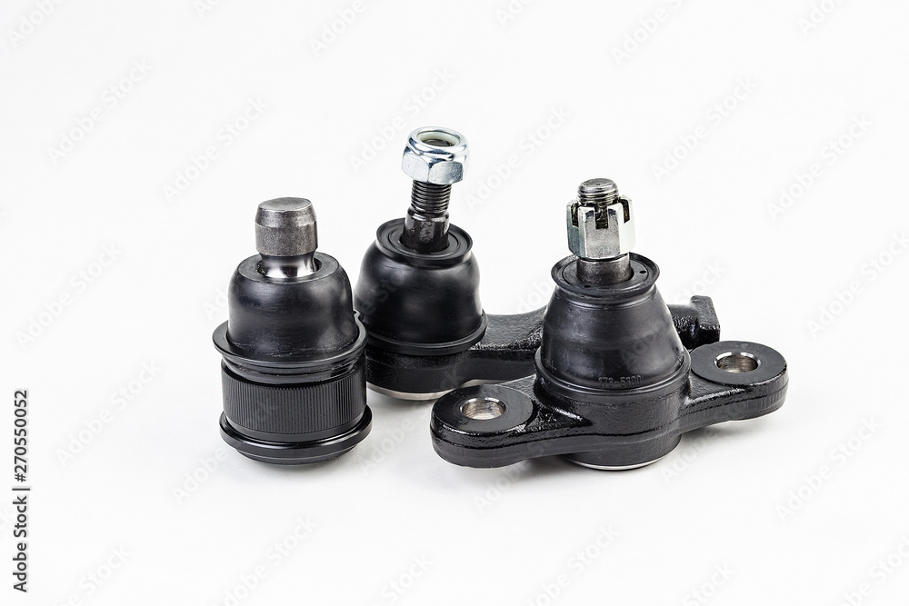 Tie rod end on a white background isolated. Auto Parts. Spare parts. Tie rod end on a white background isolated. Auto Parts. Spare parts.