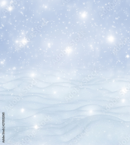 Wallpaper Mural Winter background with snowdrifts Torontodigital.ca