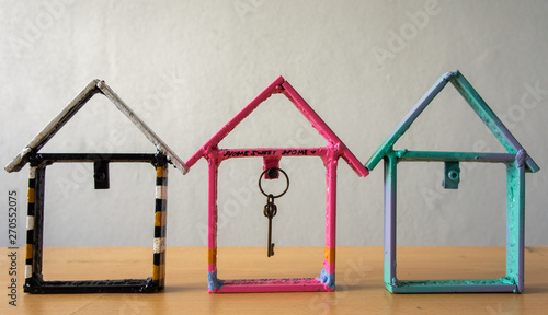 Buy house or property concept