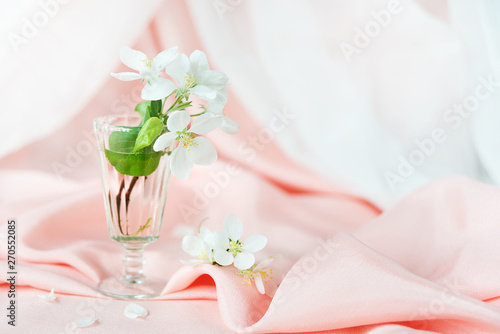 Spring still life with whit...