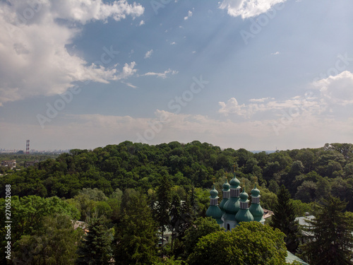 St. Trinity mens monastery, Kitaevo, Kyiv, Ukraine, 2019. Свято-Троицкий мужской монастырь, Китаево, Киев, Украина, май 2019