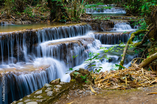 Huay Mae Khamin Waterfall (Srinakarin Dam National Park) Tha Kradan Si Sawat Kanchanaburi Thailand