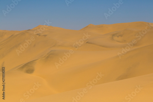 sand dune landscape in Namib desert
