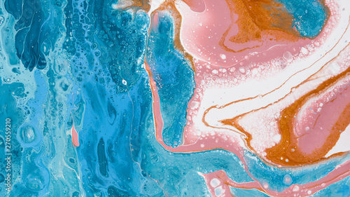 Cuadro en lienzo Abstract fluid art concept