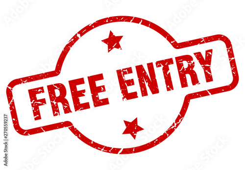 free entry stamp