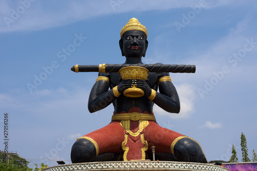 Vászonkép Lok Ta Dambong Kra Nhoung, Battambang, Cambodia