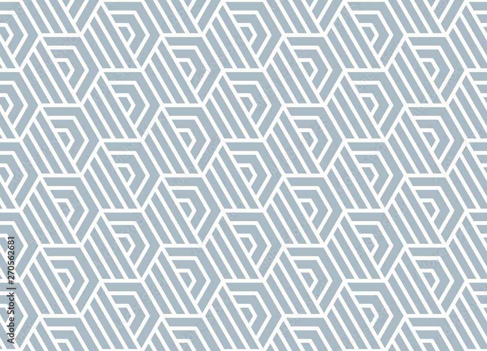 Abstract geometric pattern with stripes, lines. Seamless vector background. White and blue ornament. Simple lattice graphic design Abstract geometric pattern with stripes, lines. Seamless vector background. White and blue ornament. Simple lattice graphic design