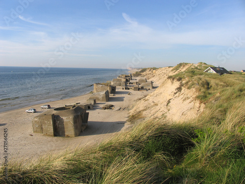 Atlantikwall in Dänemark, Hirtshals, 2. Weltkrieg, Jütland, Dänemark photo