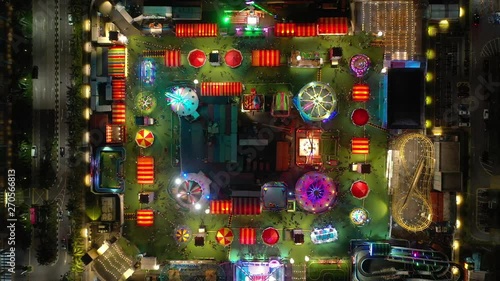 Wallpaper Mural night time illumination singapore city marina bay famous park aerial topdown panorama 4k  Torontodigital.ca