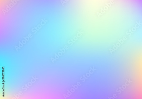 Multicolor abstract holographic gradient background.