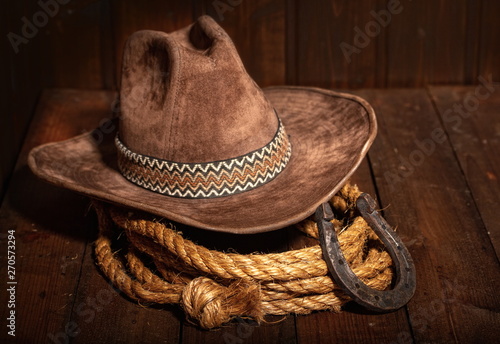 horseshoe hat lasso