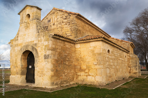 Visigotic church of San Juan de Baños in Spain photo