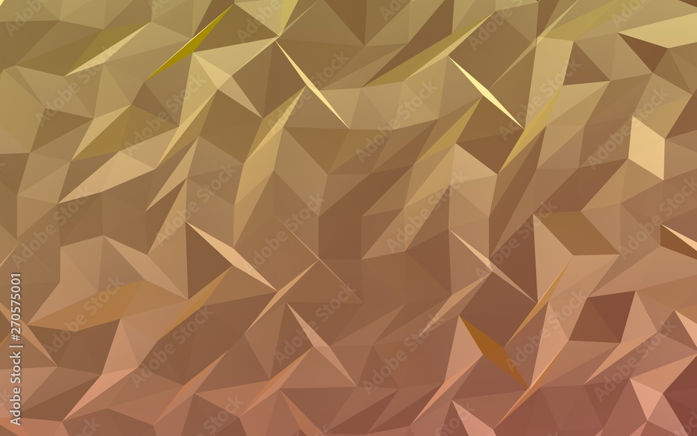 Abstract triangle geometrical orange background. Geometric origami style with gradient. 3D illustration Abstract triangle geometrical orange background. Geometric origami style with gradient. 3D illustration