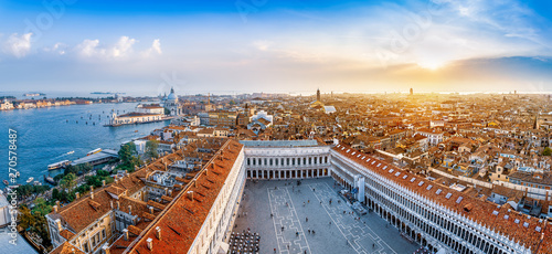 panoramic view at venic, italy