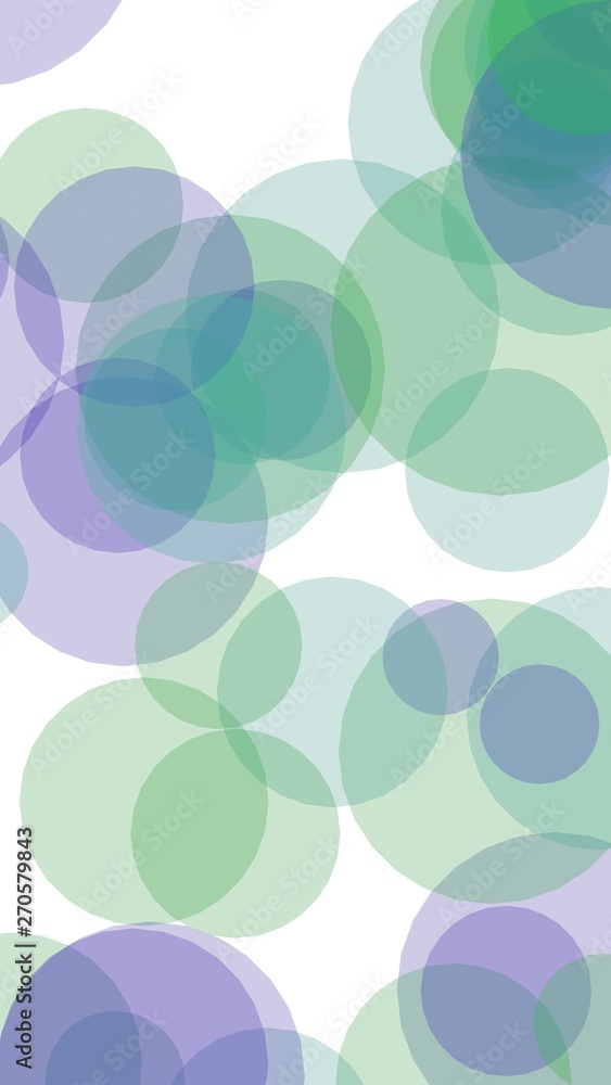 Multicolored translucent circles on a white background. 3D illustration Multicolored translucent circles on a white background. 3D illustration
