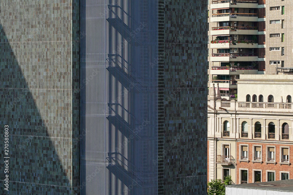 Building in Barcelona, city of the architecture