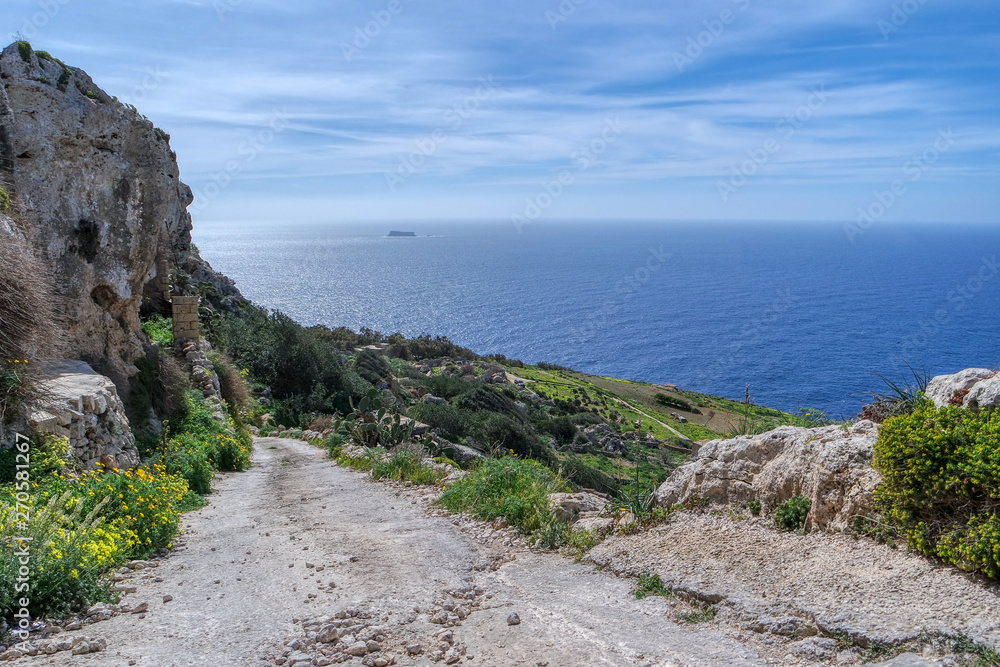 Dingli cliffs in Malta