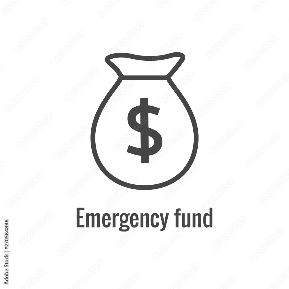 Personal Finance - Responsibility Icon - concept involves saving money Personal Finance - Responsibility Icon - concept involves saving money