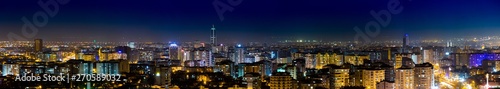 panoramic view of konya city