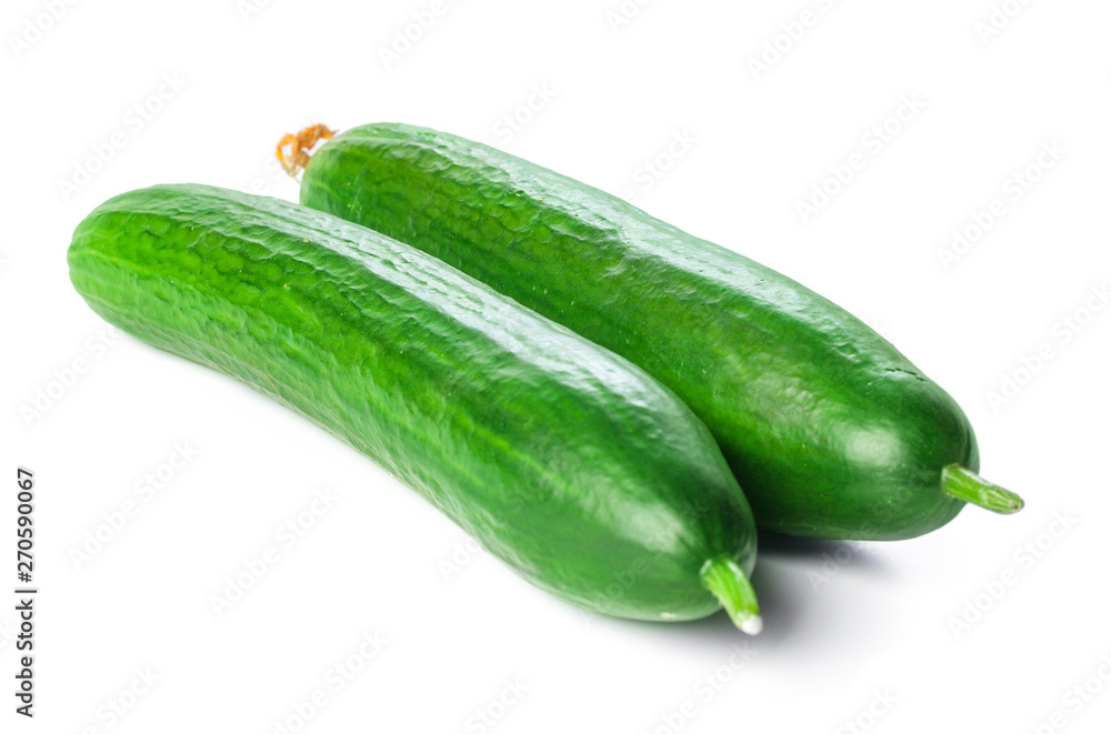 Cucumber isolated on white background Cucumber isolated on white background