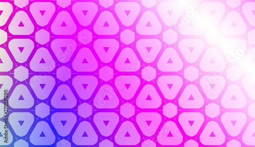 Light Pastel color Gradient Background with Geometric Pattern. For Your Graphic Invitation Card, Poster, Brochure. Vector Illustration.