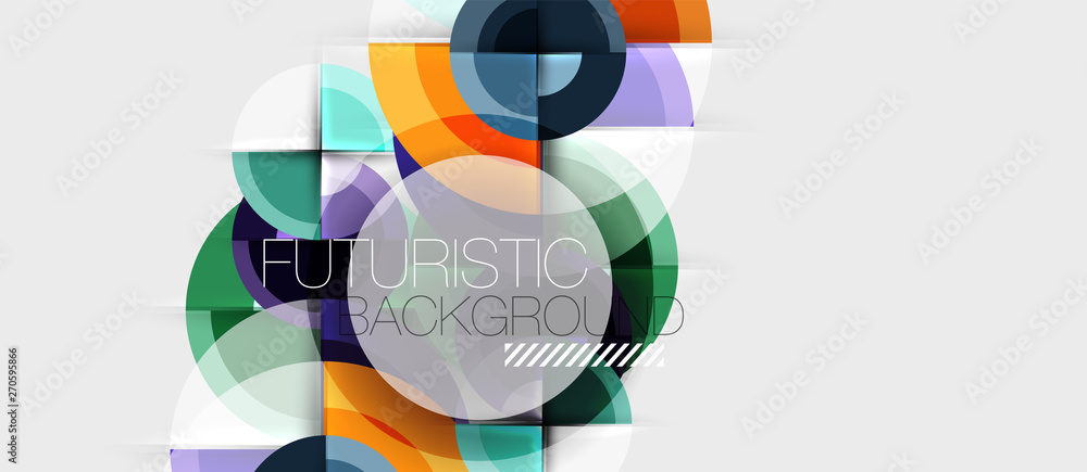 Circular geometrical design template Circular geometrical design template