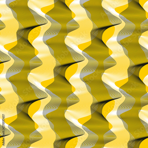 Abstract line seamless patt...