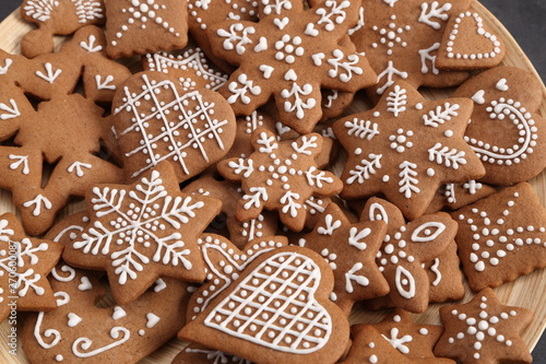 Gingerbread cookies.