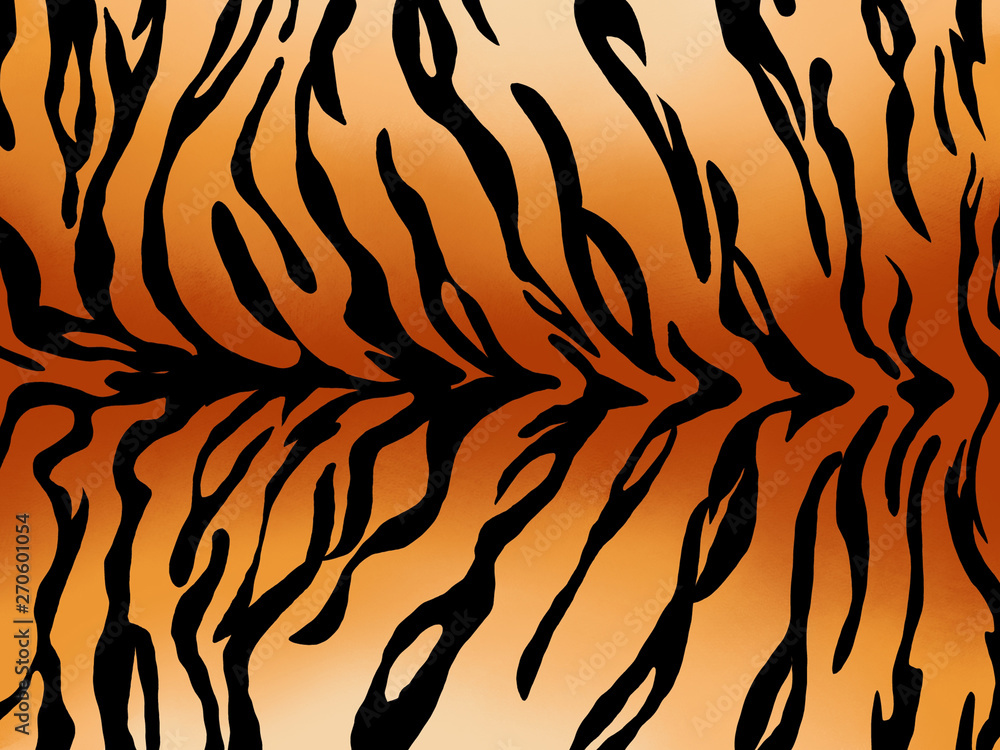 tiger skin texture background. pattern tiger orange gradation stripe repeated seamless. tiger skin texture background. pattern tiger orange gradation stripe repeated seamless.