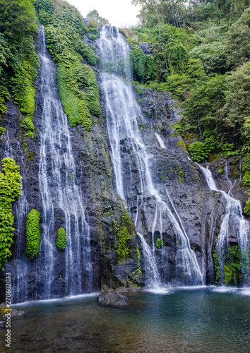 Banyumala waterfall in North Bali island, Indonesia